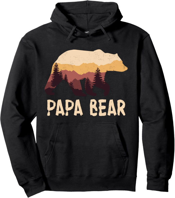 Papa Bär Lustiges Vatertagsgeschenk Design Idee Lustiges Geschenk Pullover Hoodie