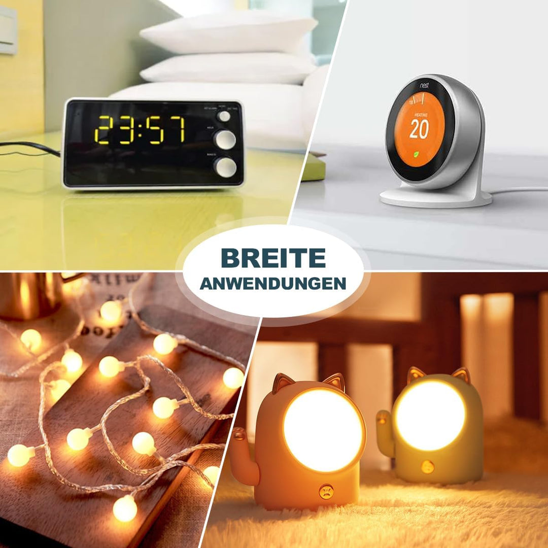 Lenink AA Batterien Netzteil Adapter für 2AA 3AA 4AA batterien durch 3V 4.5V 6V kompatibel mit AVM F