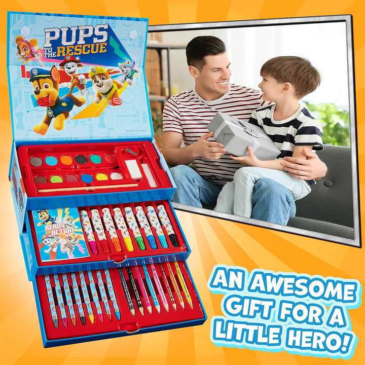 PAW PATROL Malkoffer, Malset für Kinder (Mehrfarbig), Mehrfarbig
