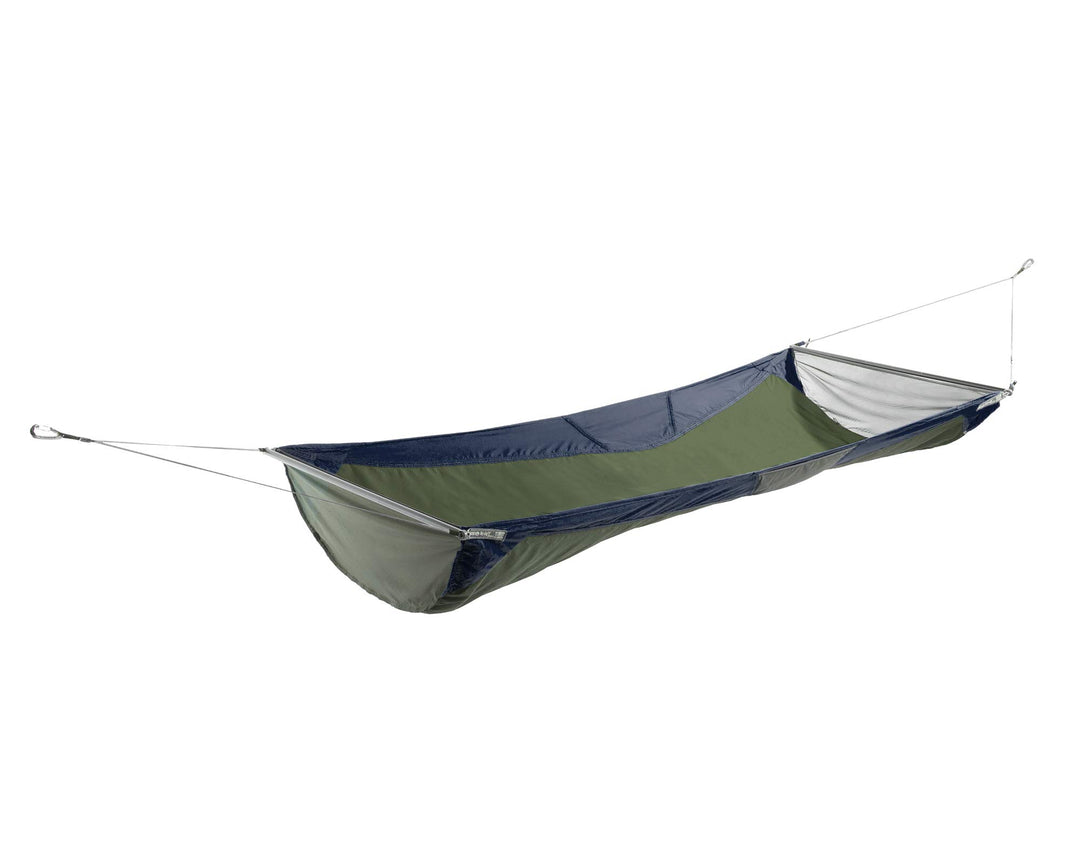 Eno hängematte SkyLoft2 x 1 m Nylon grün/blau Marineblau / Olivgrün, Marineblau / Olivgrün