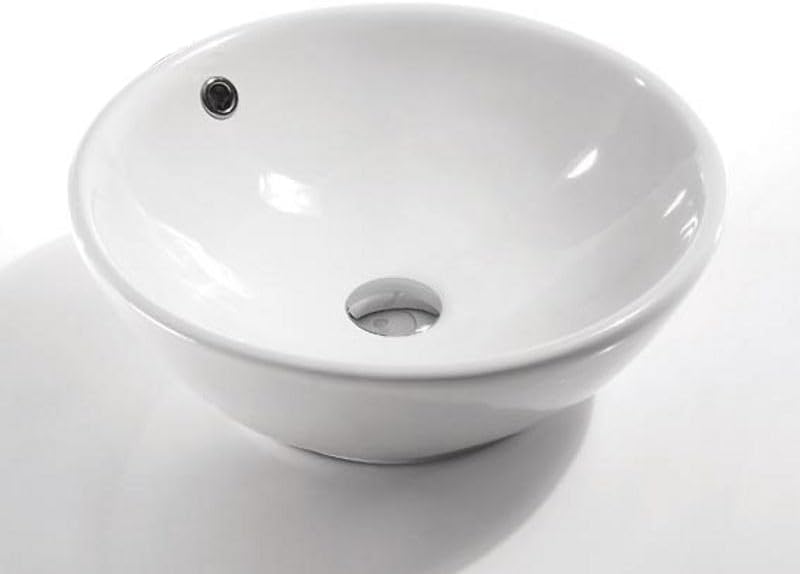 vanvilla Design Aufsatzwaschbecken Keramik Waschbecken TS-057 Waschtisch Waschschale