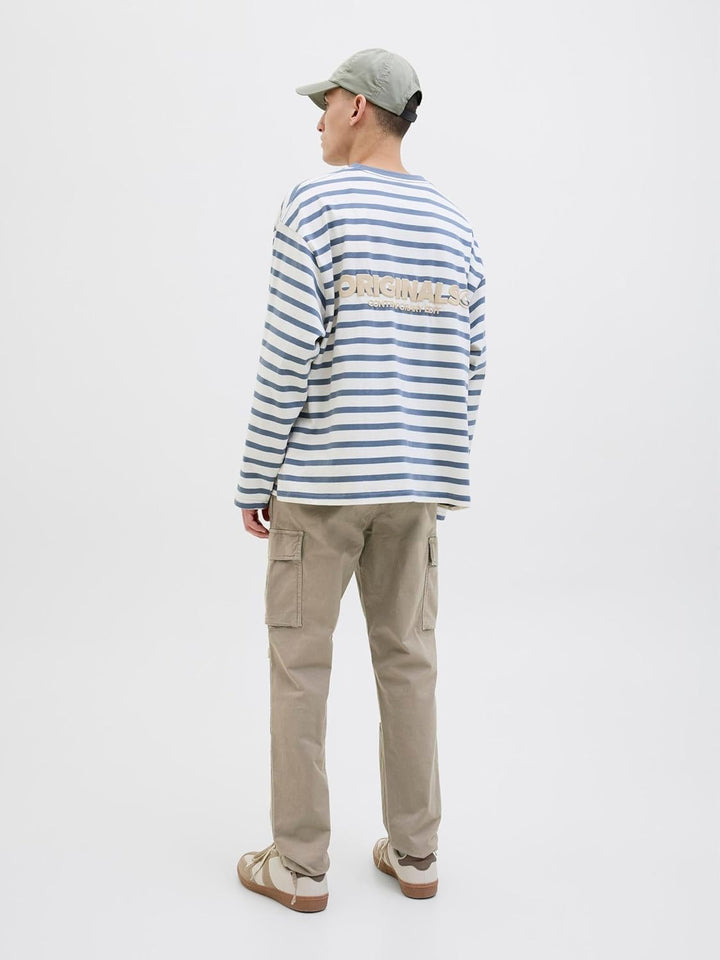 JACK & JONES Male Cargo-Hose Carrot fit Cargo-Hose 31W / 34L Dune/Detail:solid, 31W / 34L Dune/Detai