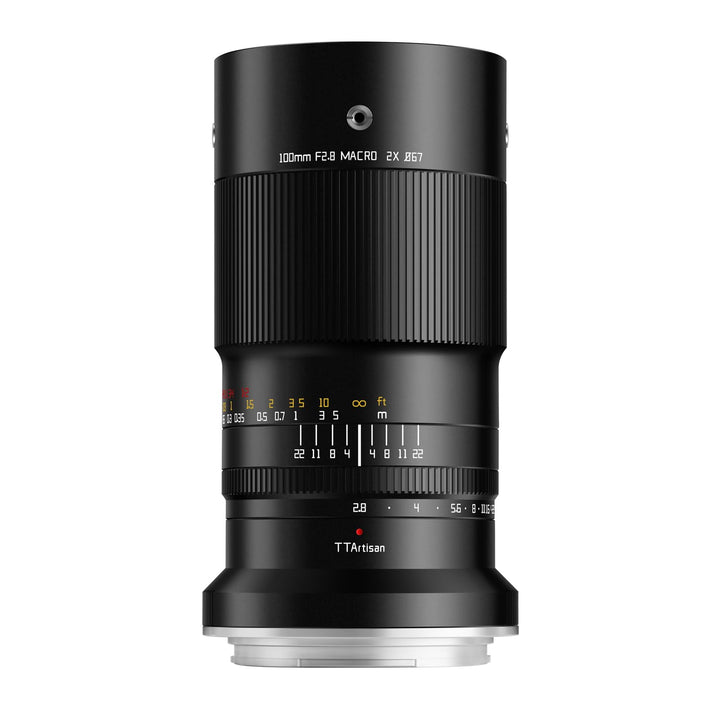 TTARTISAN 100mm F2.8 Makro 2X Kameraobjektiv für Fuji GFX Mount Vollformat Manueller Fokus Objektiv