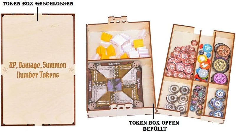 LaserOx Sortiereinsatz Gloombox / Insert für Gloomhaven Box