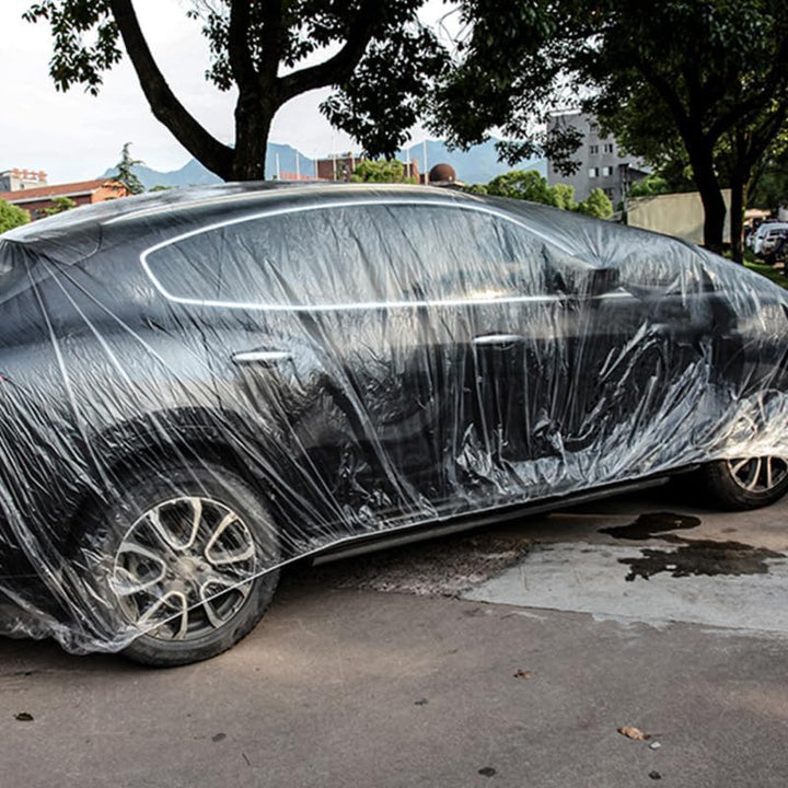 Autoabdeckung Für Den Aussenbereich 256X150 Zoll Wasserdichter Auto-Regenschutz Leichte Fahrzeugabde
