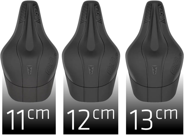 SQlab Unisex – Erwachsene 613 Ergowave R Triathlon Fahrradsattel 13 cm, 13 cm