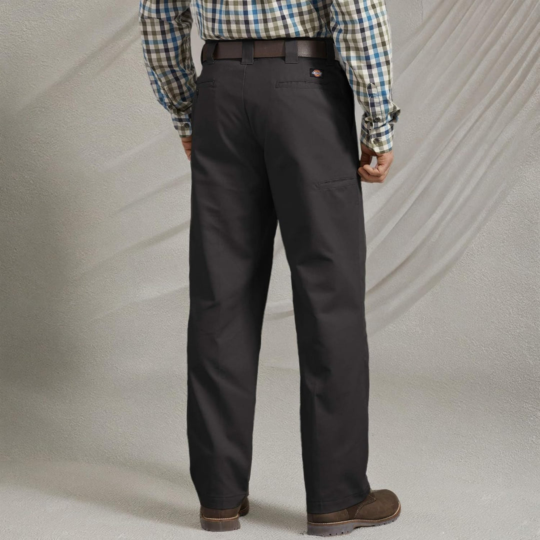 Dickies Herren Regular Fit Active Waist Work Pants Arbeitshose 40W / 32L Schwarz, 40W / 32L Schwarz