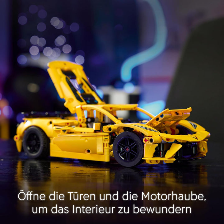 LEGO Technic Chevrolet Corvette Stingray - Bauspielzeug zum Sammeln - Spielzeug Sportwagen - Modell