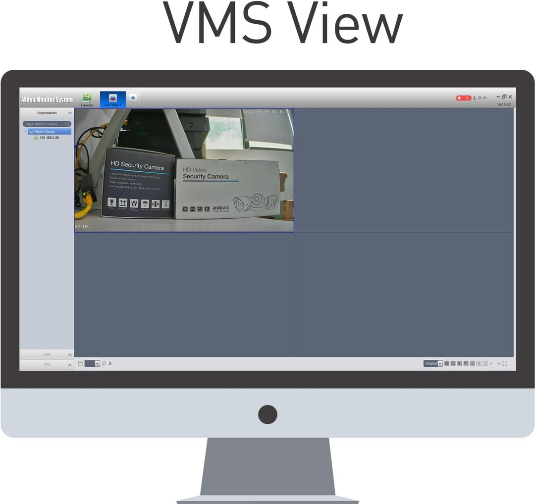 REVODATA TSEye Mini 5MP PoE IP Kamera mit Audio, 3.7mm Pinhole Objektiv, Ultra HD 2880 x 1620P@20fps