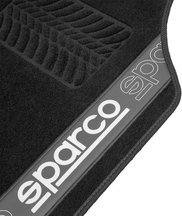 Sparco Teppichboden F510 Schwarz/Grau Teppichboden TEPPICH F510 GRAU, TEPPICH F510 GRAU