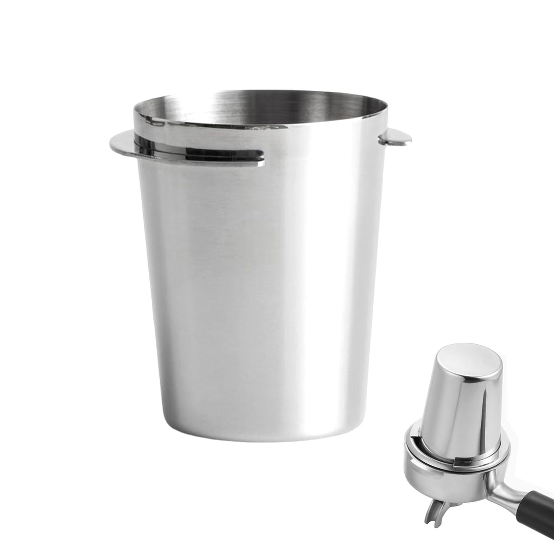 54mm Dosierbecher, Barista Zubehör Coffee Dosing Cup aus Edelstahl, Siebträger Zubehör Kaffee Dosier