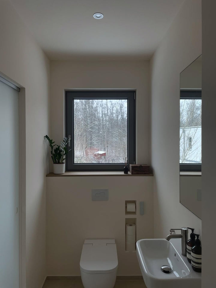 Slotfix® befliesbare montagefertige Wandnische 60x14x12cm für Toilettenpapier Toilettenbürste Klobür