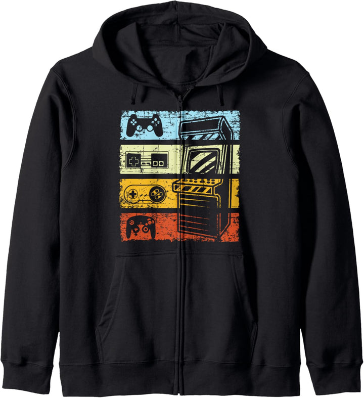 Retro Spielautomat - Gaming Geschenke Gamer Vintage Kapuzenjacke