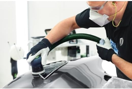 FESTOOL 691131 Druckluft-Exzenterschleifer LEX 3 77/2,5 ø77mm / 2,5 mm Schleifhub, ø77mm / 2,5 mm Sc
