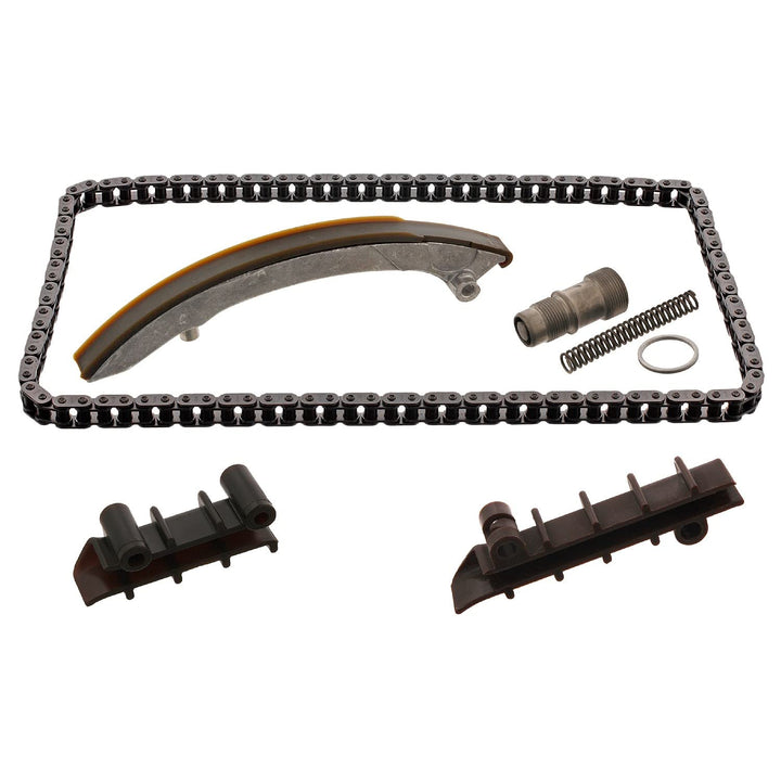 febi bilstein 30305 Steuerkettensatz für Nockenwelle, mit Gleitschienen und Kettenspanner , 1 Stück