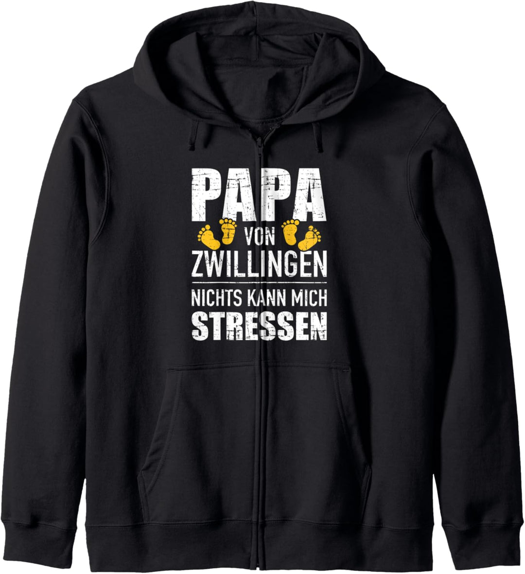 Papa von Zwillingen nichts kann mich stressen für Vater Kapuzenjacke