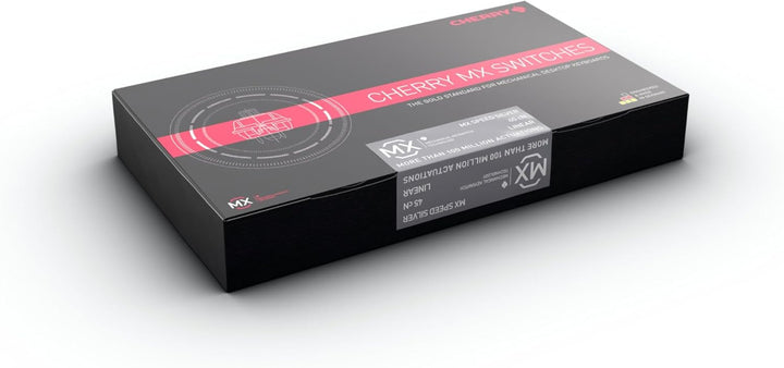CHERRY MX RGB Speed Silver Switch Kit, 23 Mechanische Tastatur-Schalter, für DIY, Hot Swap oder Gami