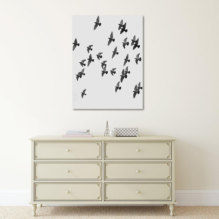 Feeby, Wandbild - 1 Teilig - 50x70 cm, Leinwand Bild Leinwandbilder Bilder Wandbilder Kunstdruck, VÖ