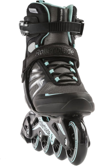 Rollerblade Damen Zetrablade Inlineskate 235 Black/Light Blue, 235 Black/Light Blue