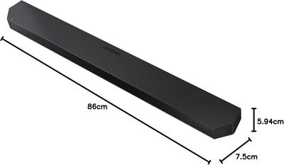 SAMSUNG Soundbar HW-Q930B/ZF mit Subwoofer und Lautsprecher, 9.1.4 Kanäle 540W 2022, Optimierter 3D