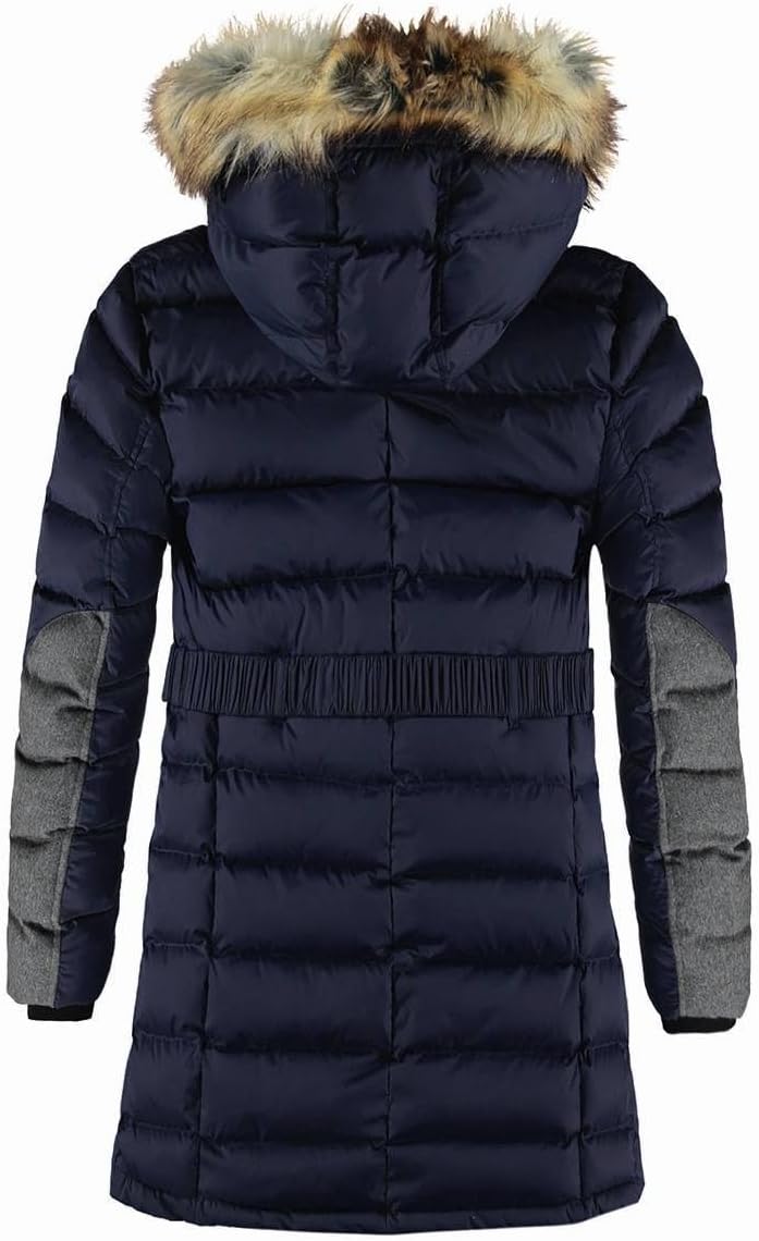 bellybutton Damen M. Kapuze Jacke 46 Blau (Peacoat|blue 3470), 46 Blau (Peacoat|blue 3470)