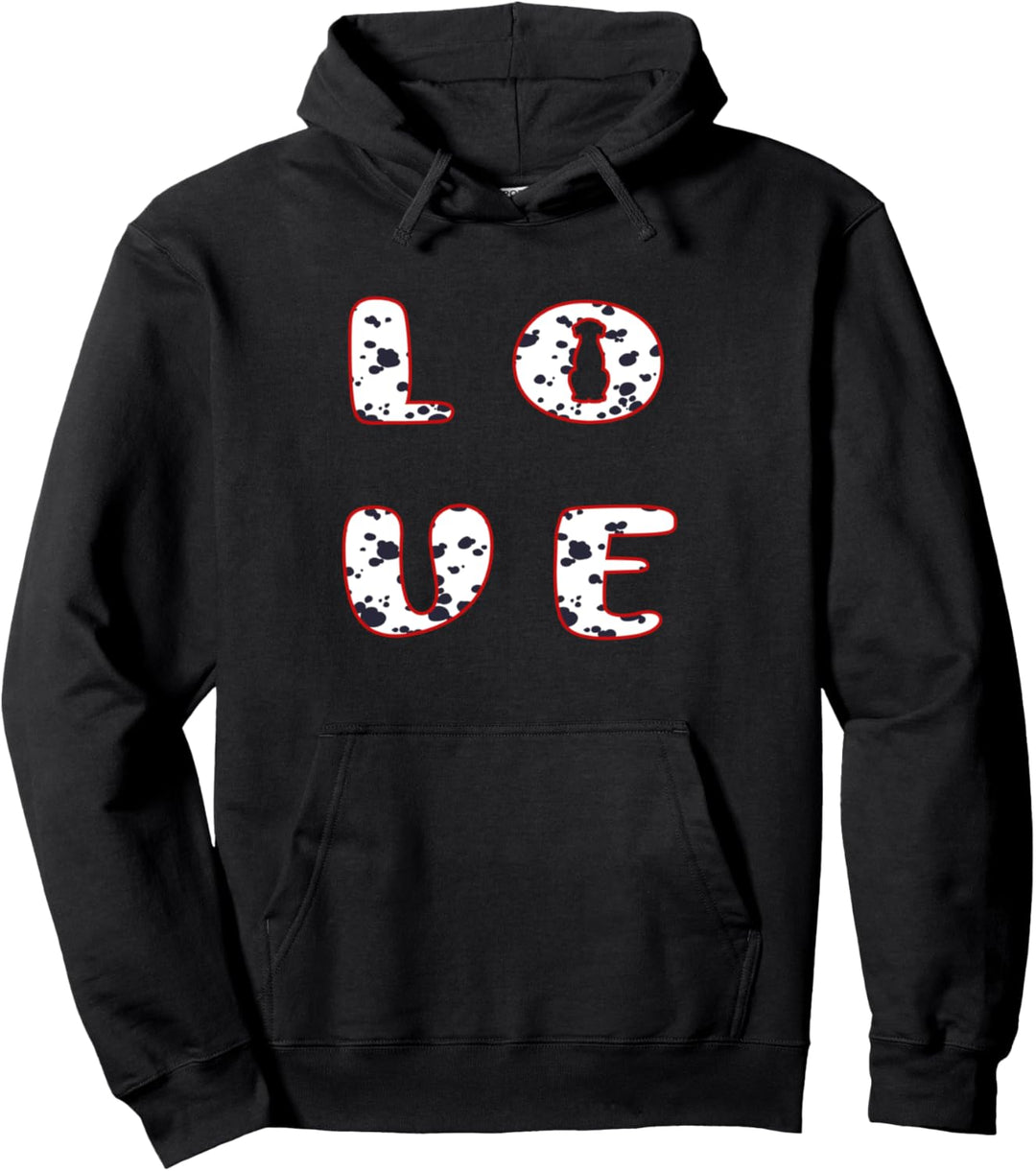 Dalmatiner Liebe - Hundebesitzer Dalmatiner Pullover Hoodie