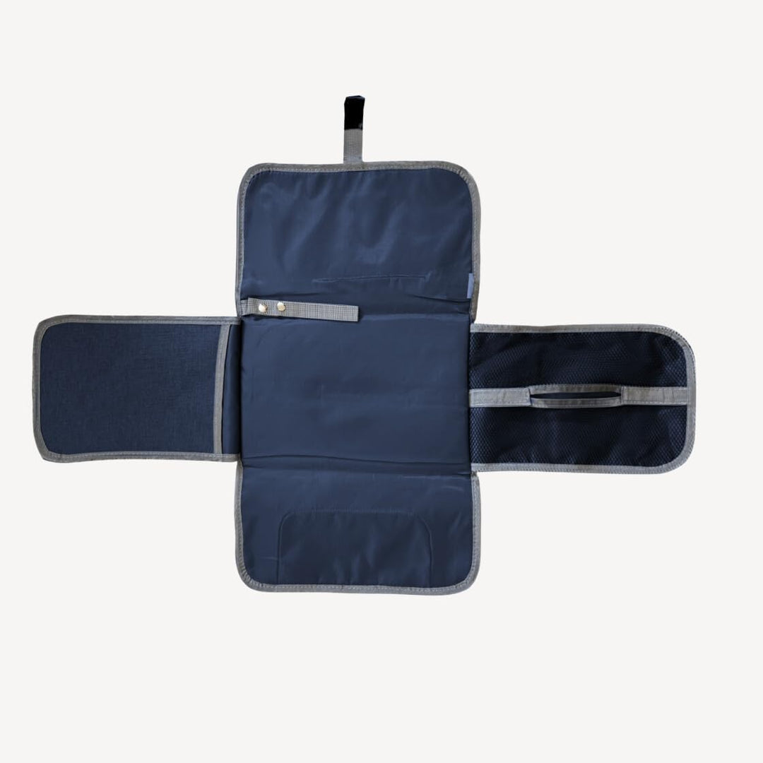 Wickelrucksack inkl. Wickeltunterlage, Wickeltasche gross viel Stauraum, Baby Rucksack für unterwegs