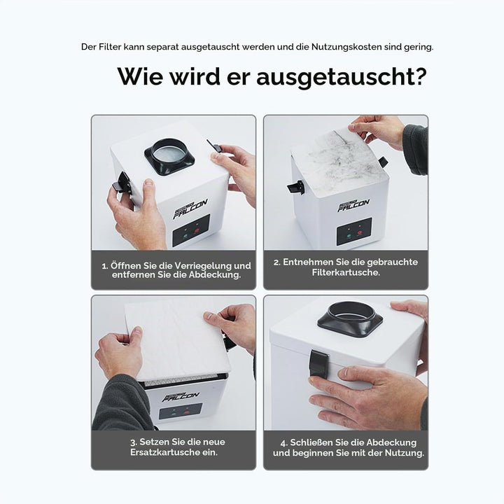 Creality Falcon YW45 Rauchreiniger, 99,97% Luftreinigung, 3-stufige Geschwindigkeiten einstellbar, g