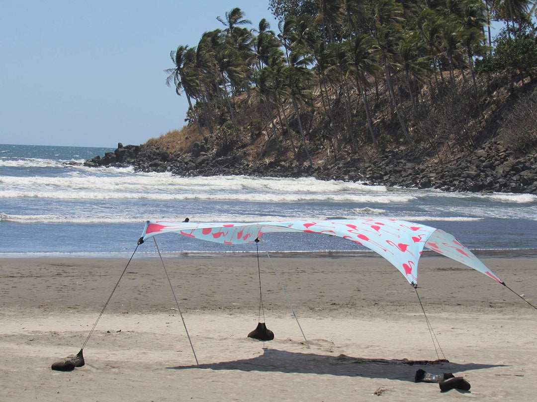 Neso Zelte Grande Beach Zelt, 2,1 m hoch, 2,8 m (9 ft) x 2,8 m (9 ft), Verstärkte Ecken und Kühlfach