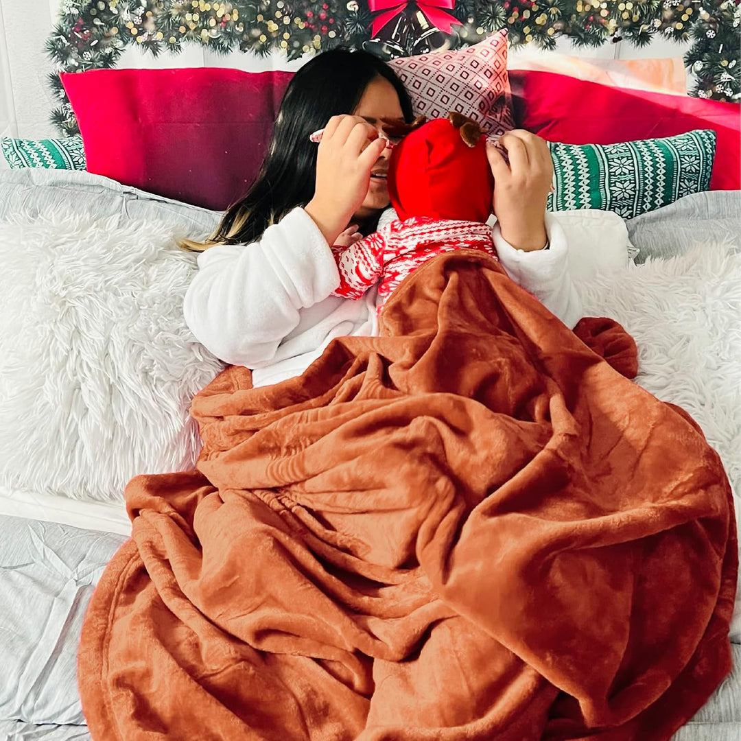 BEDSURE Kuscheldecke Flauschig Decke Fleecedecke - Wohndecke Warm Winter Weich, Sofadecke Kleine, De