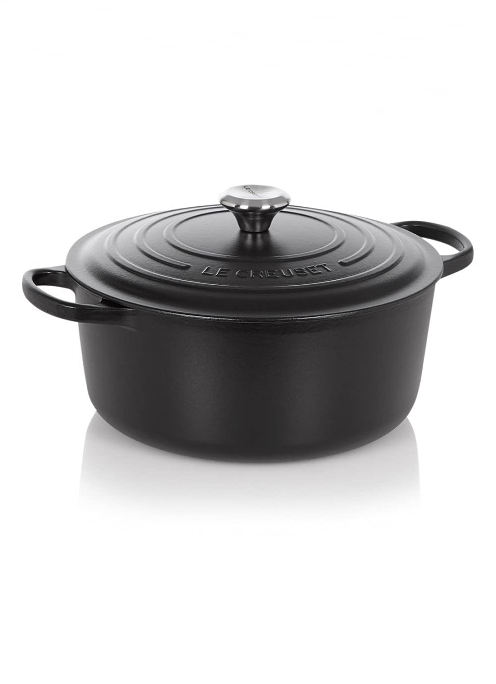 Le Creuset Signature Gusseisen-Bräter mit Deckel, Ø 28 cm, Rund, Für alle Herdarten und Induktion ge