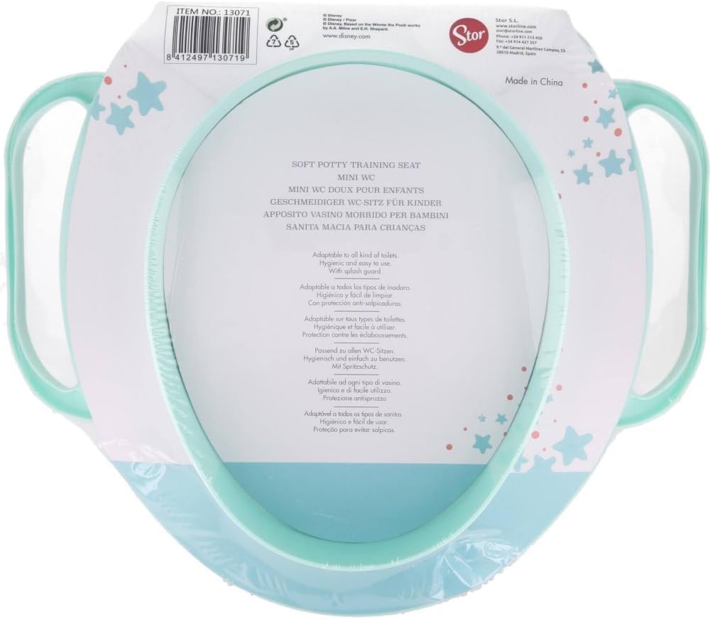 Toilettensitz für Kinder Mickey Disney Universal-WC-Adapter mit Griffen Mickey Maus, Mickey Maus