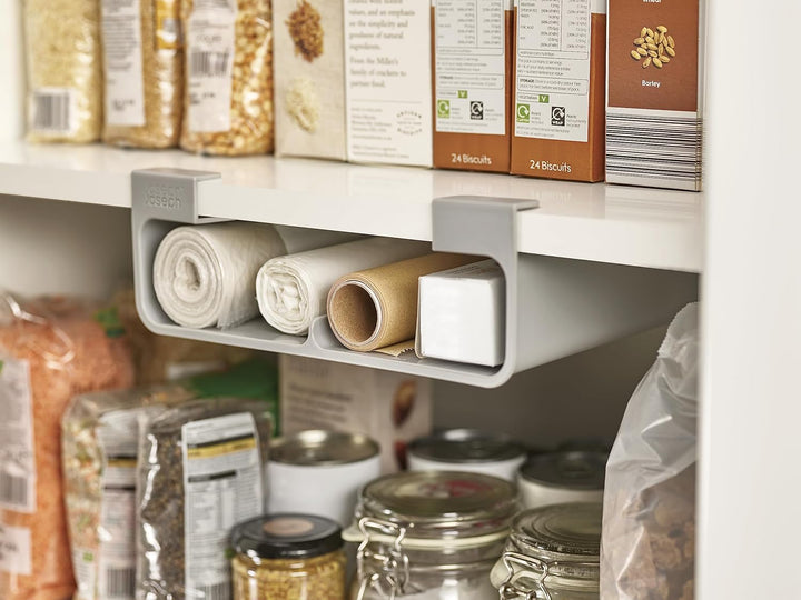 Joseph Joseph CupboardStore Unter Regal Aufbewahrungsfolie, Folie und Tasche Veranstalter, platzspar