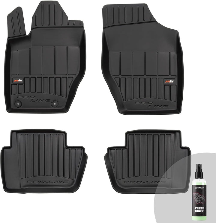 FROGUM ProLine 3D Gummimatten Exklusiven Auto Fussmatten Autofussmatten für Peugeot 307 2001-2008 |