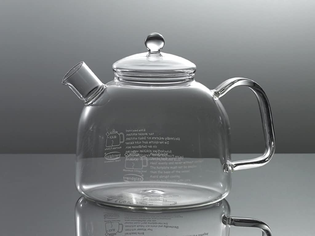 Trendglas Jena Innovativer Wasserkocher / Wasserbereiter, aus Borosilikat-Glas (1,75 Liter)