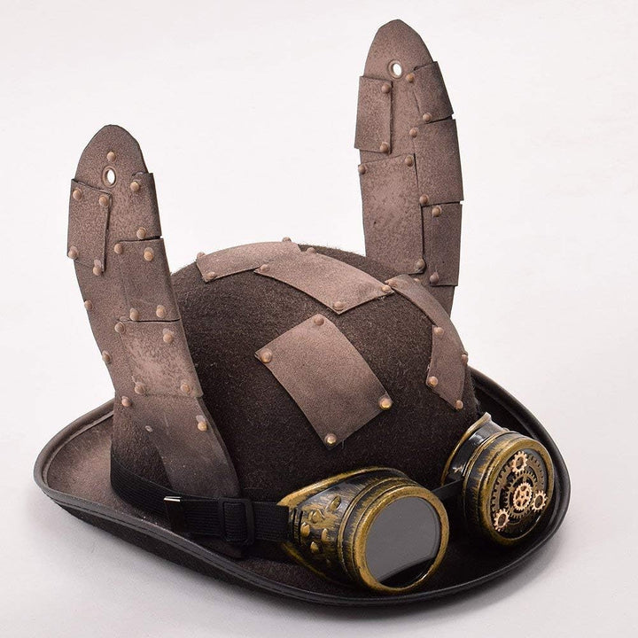 GRACEART Frauen Steampunk Hut Häschen Ohren Fantastischer Hut