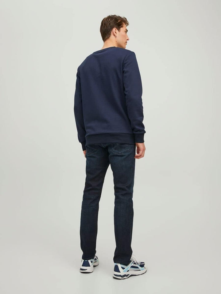 JACK & JONES Xilo Crewneck M Marineblauer Blazer, M Marineblauer Blazer