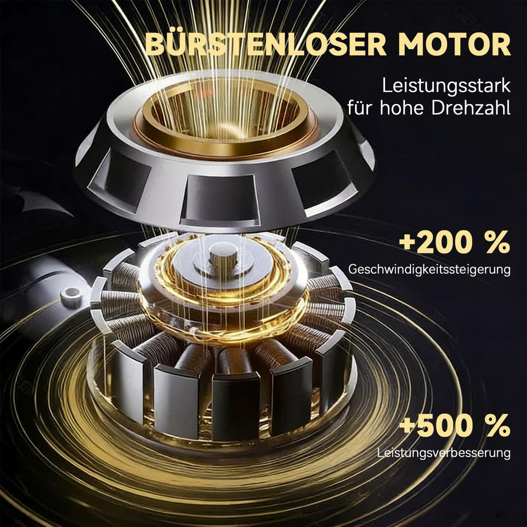 Handstaubsauger Akku, 26000PA Auto Staubsauger, Upgrade-Schnellladung, 3-Gang Akku Staubsauger mit B