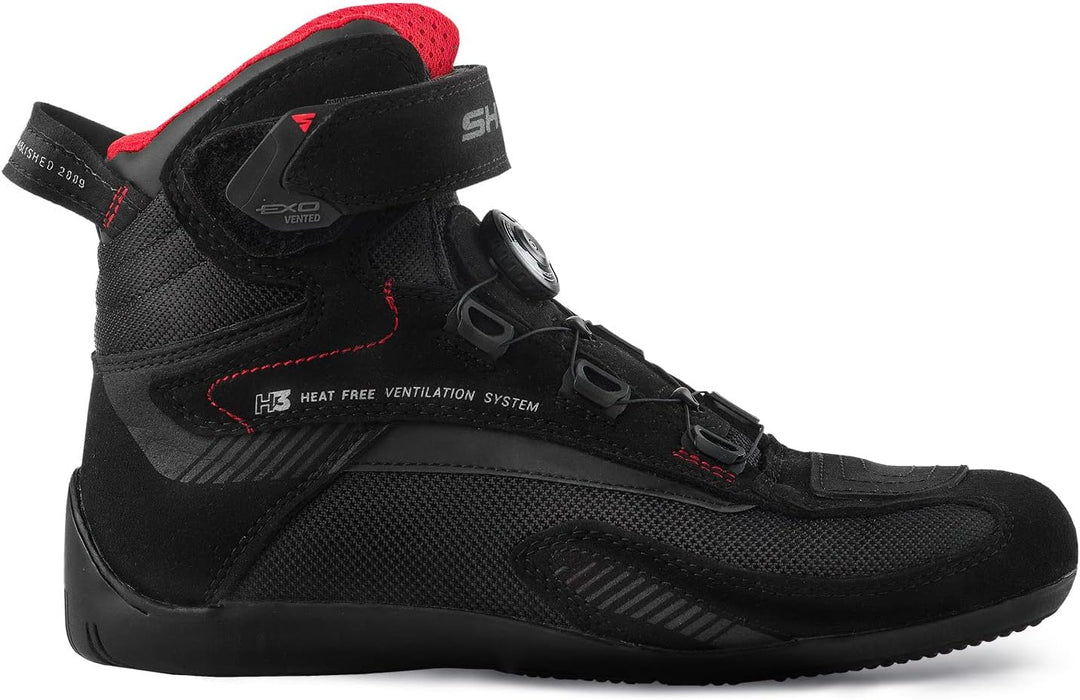 SHIMA EXO Vented, Motorradschuhe für Männer - Verstärkte Strassenreitschuhe mit ATOP-Verschlusssyste