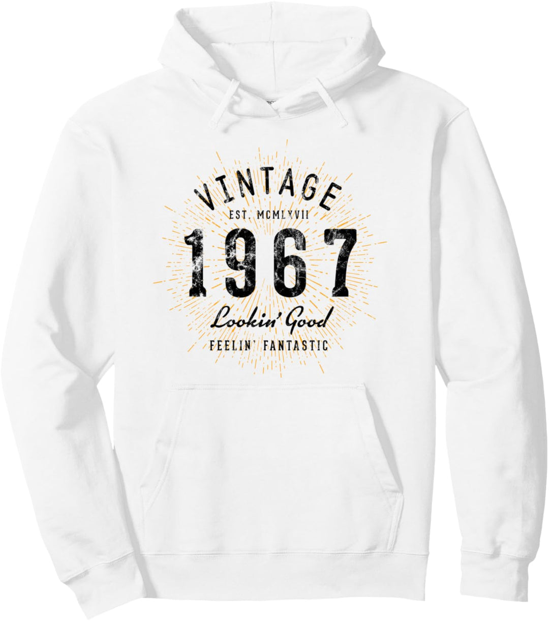 Vintage Geburtstag geboren 1967 Pullover Hoodie