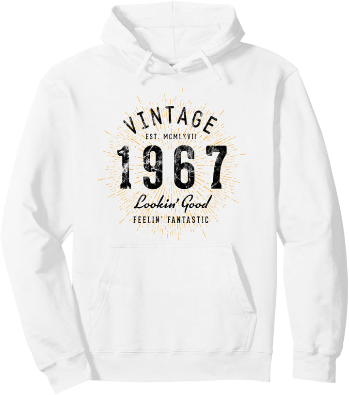 Vintage Geburtstag geboren 1967 Pullover Hoodie