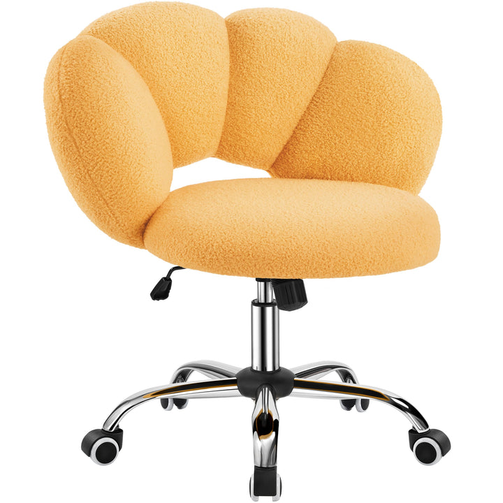 Yaheetech Schreibtischstuhl Bürostuhl Ergonomisch Bürosessel in Wolkenform Schminktischstuhl bis 136