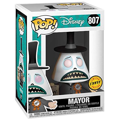 USA OFFICIAL Nightmare Before Christmas Funko Pop 807 Mayor Chase Figur Jack Skellington