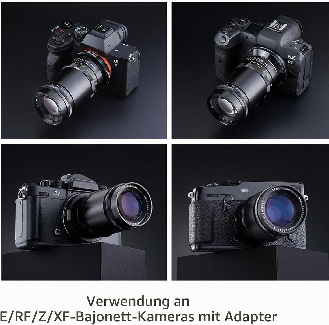 TTArtisan 100mm F2.8 Bubble Bokeh Objektiv MF Full Frame Für spiegellose Kameras nur für Leica M-Mou