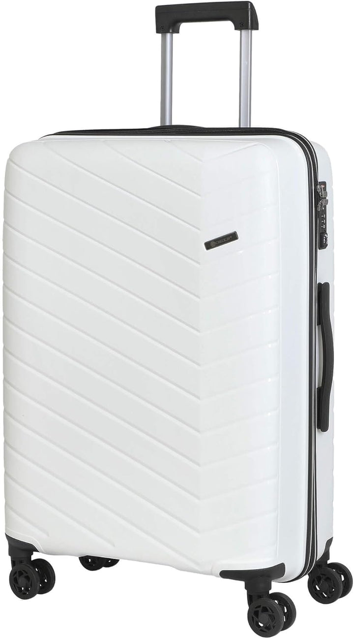 CHECK.IN Orlando - 4-Rollen-Trolley 67 cm weiss, Weiss