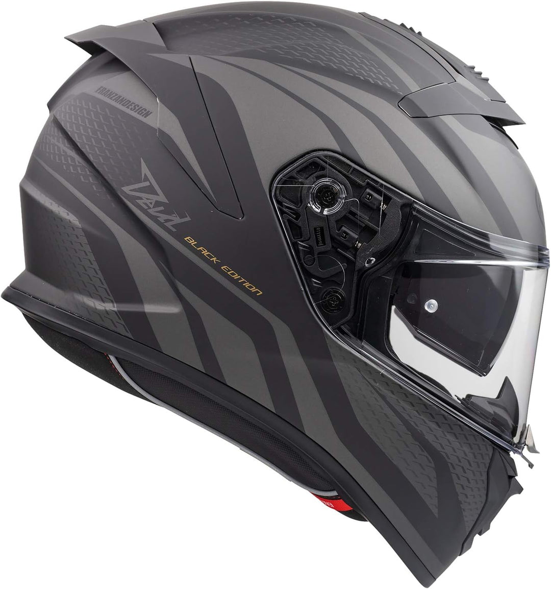 Premier HELM DEVIL PR 9 BE BM,SCHWARZ/GRAU,XS | Quick Release System - vereinfacht die Helmabnahme X