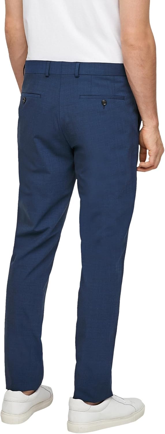 s.Oliver BLACK LABEL Slim Fit: Hose mit Hyperstretch 44 Blau, 44 Blau