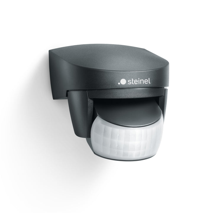 Steinel Bewegungsmelder IS 140-2 schwarz, 140° Bewegungsensor, max. 14 m Reichweite, Innen und Ausse