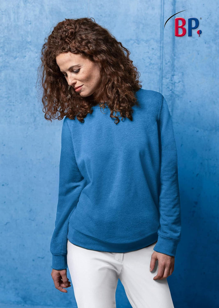 BP 1720-293-0116-M Unisex-Sweatshirt, Schlanke Silhouette, lange Ärmel und Rundhalsausschnitt, 280,0
