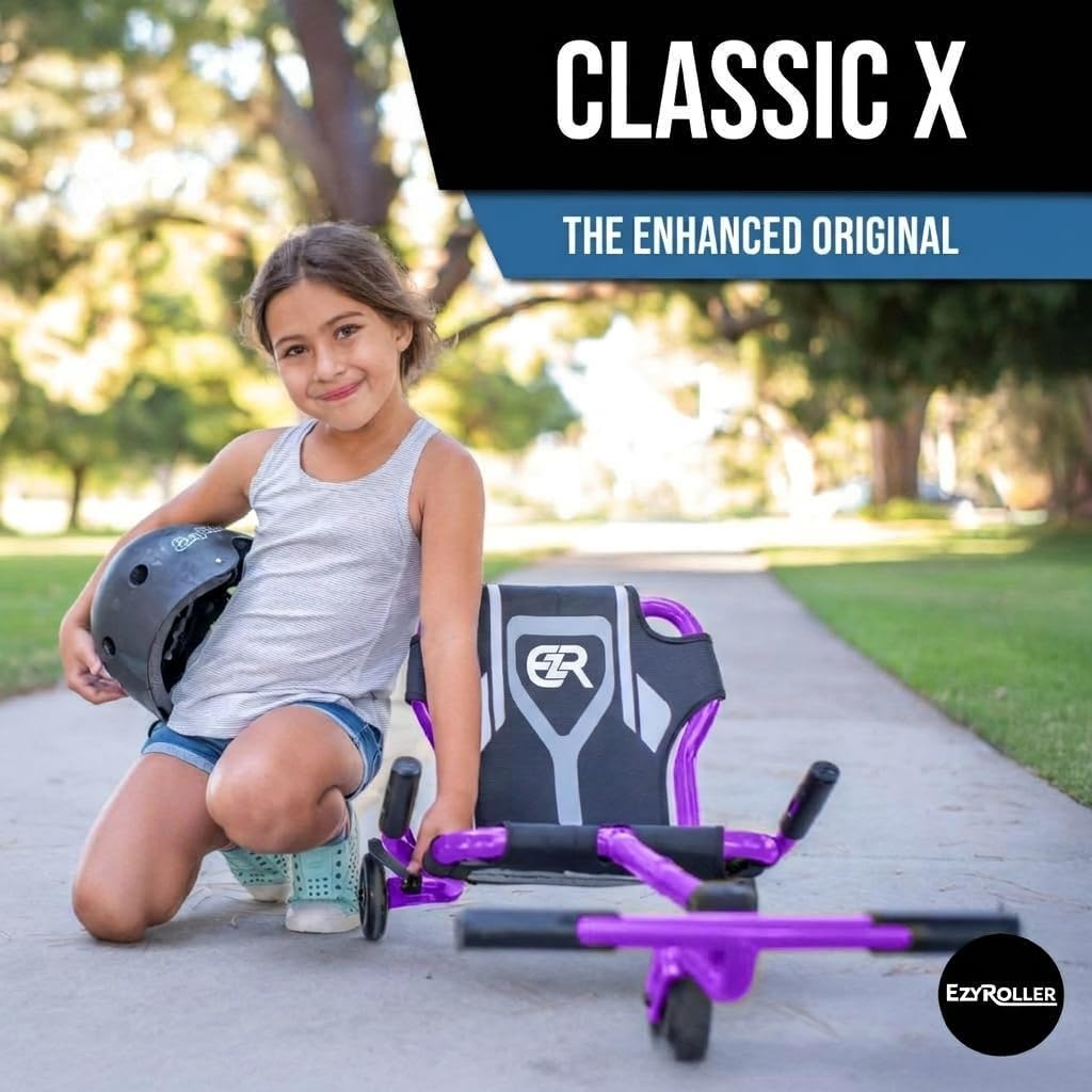 EzyRoller Classic X Kinderfahrzeug für Kinder ab 4 bis 14 Jahre Dreirad Trike Dreiradscooter dreiräd
